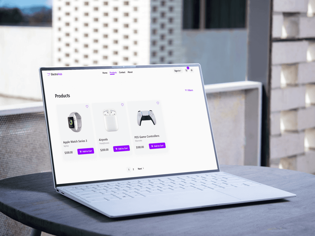 E-commerce Web App